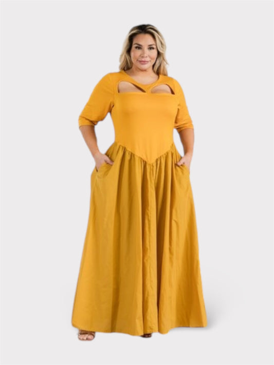 Maxi Mustard With Pocket