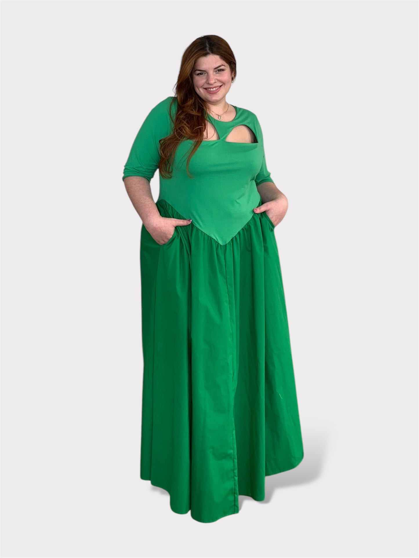 Maxi Green With Pocket