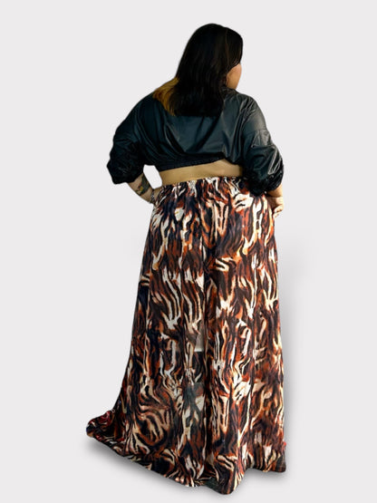 Multi Maxi Skirt