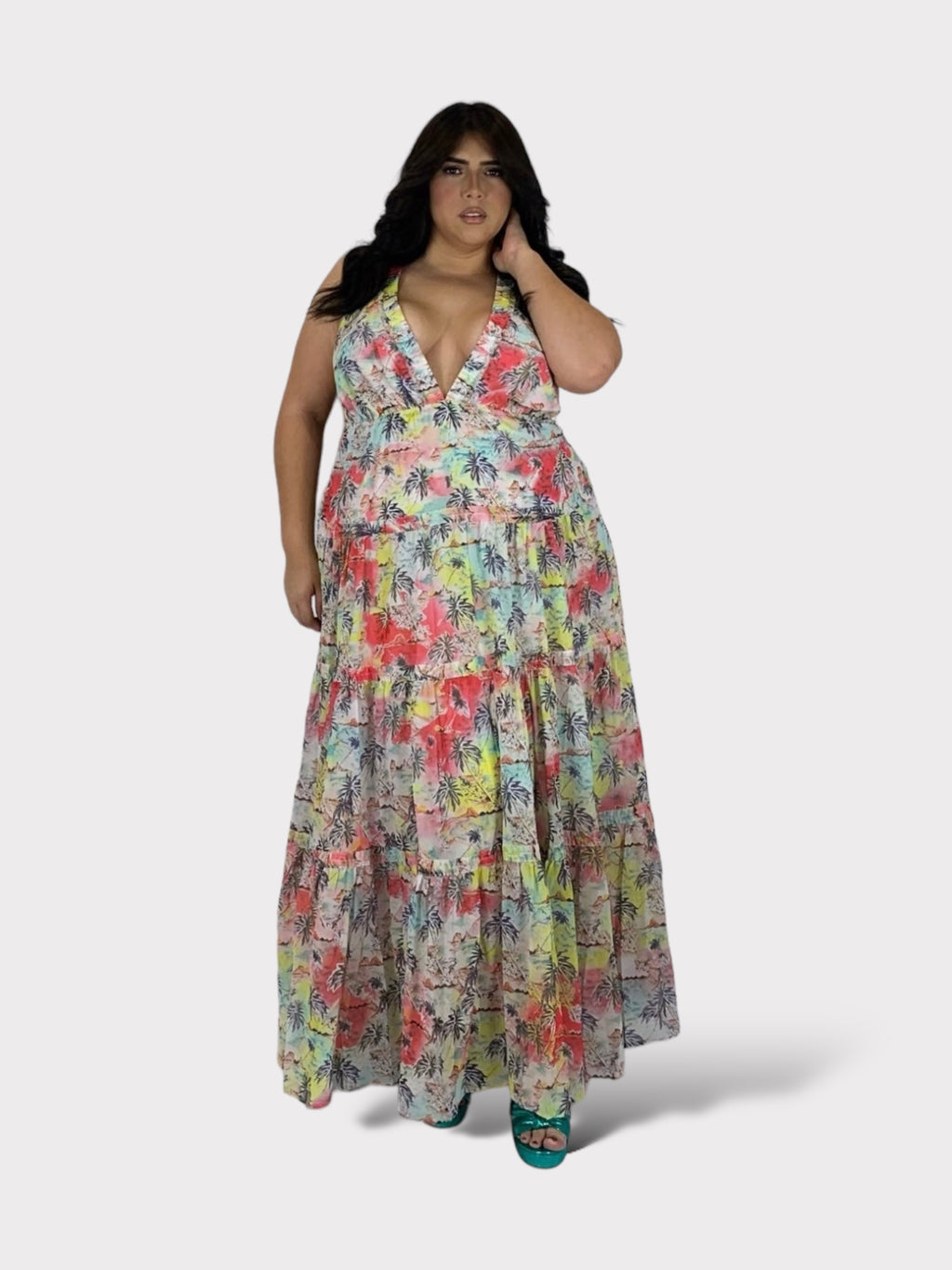 Paisley Maxi Dress